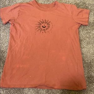 sun and moon graphic tee
